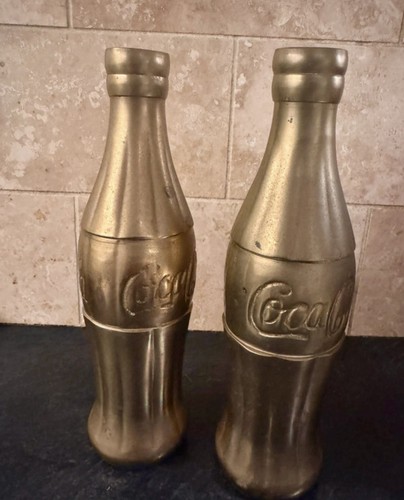 Vintage solid brass coca cola - vintage, coca-cola