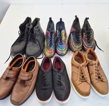 Shoe Bundle 10 10.5 Mens Trainers Loafers Joblot Pairs Shoes Smart Casual