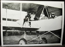 WW1 RFC - Voisin 4 ( type LB) Redcar  Pilot Dalipson- archive photo 15 by 11.5cm