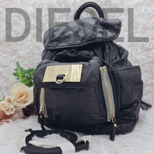 Diesel way nylon backpack - diesel,