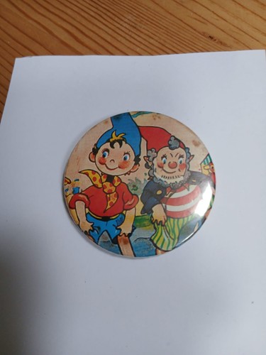 Vintage pin badge noddy and - vintage,