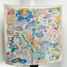 Pure Twill Silk Scarf Bandanna