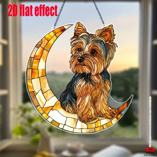 Yorkshire terrier dog - yorkshire, on