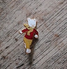 Rupert Bear Enamel Pin Badge