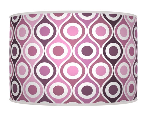 Geometric purple lilac pendant - geometric,