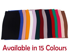 Women's Ladies Plain Stretch