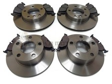 BMW E36 318 CABRIO COUPE 1992-1998 FRONT & REAR BRAKE DISCS AND PADS SET NEW