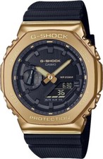 CASIO G-SHOCK GM-2100G-1A9JF Gold Black Men's Watch METAL COVERED Stainless