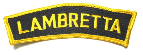 Lambretta shoulder patch arm - lambretta,