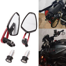 For Ducati Monster 600 750 795 800 900 100 Motorcycle 7/8" Bar End Mirrors