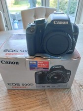 Boxed Cannon EOS 500d with