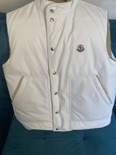Cream teddy Moncler Gilet Body