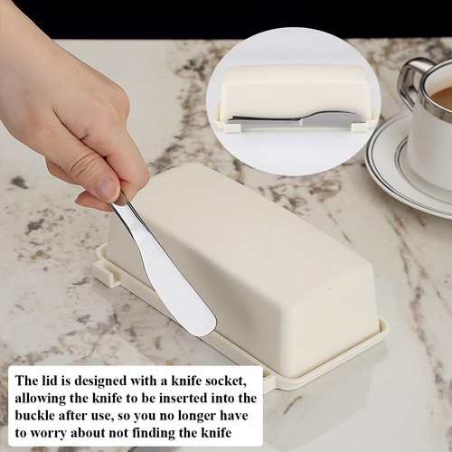 Butter dish with lid - pp,