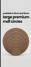 MDF Circle Wooden Disk Craft