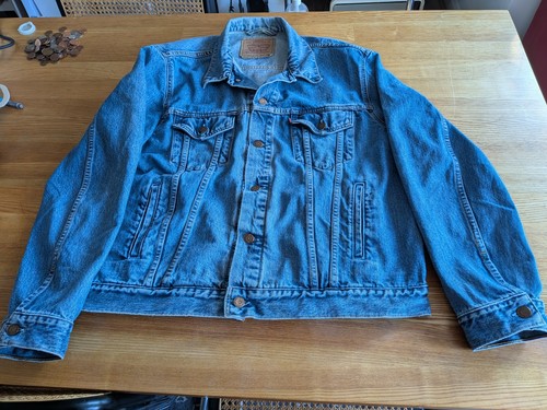 Levi jeans jacket xxl made - jeans,