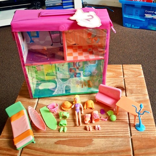 Vintage polly pocket surf - surf, 'n