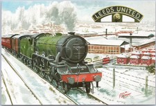Leeds Vintage Postcard