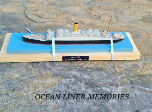 Bassett lowke model ship andes - bassett,