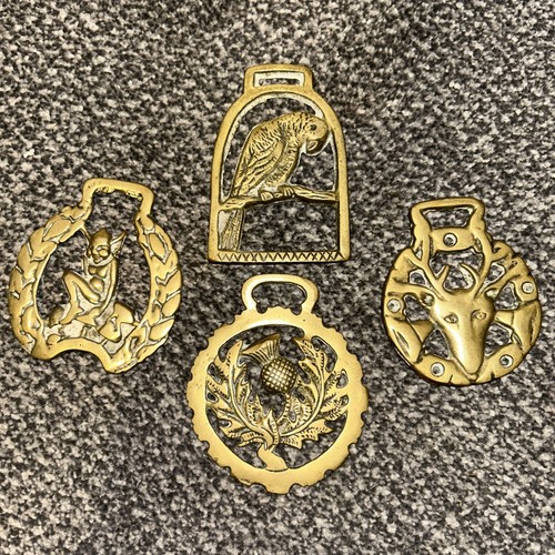 Vintage unusual horse brasses - vintage,