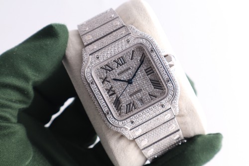 Cartier santos large custom - cartier,