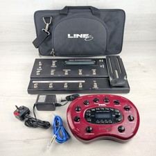 Line 6 POD 2.0 Guitar Effects Processor & Floorboard Pedal Board + PSU & Bag