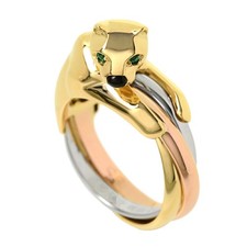 AUTH CARTIER K18 PANTHER