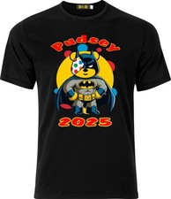 Pudsey Bear Dressed as Batman 2025 Full Colour D.T.F  T shirt