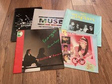 5 x mixed lot of concert