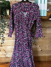 Joules Chloe Navy Floral Wrap