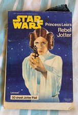 Star Wars Princess Leia's Rebel Jotter, Letraset 50 sheet jotter pad