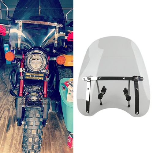Large smoke windshield screen - smoke,