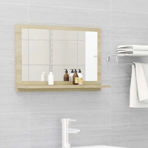 Bathroom mirror sonoma oak - mirror,