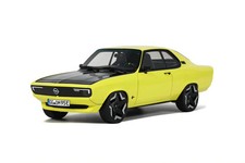 OTTO 1:18 Scale Resin Model Car - 2021 Opel Manta A Elektromod - Yellow (OT434)