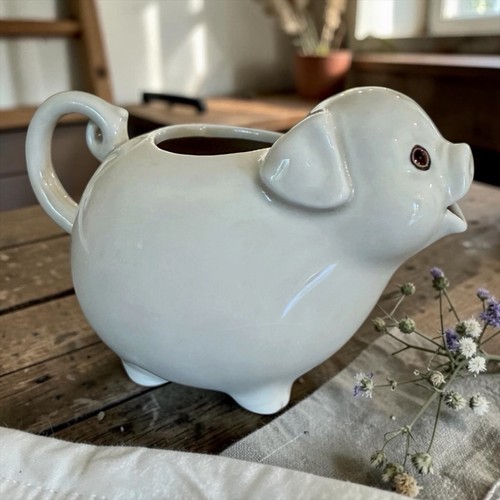 Vintage creamer 1977 fitz - vintage,