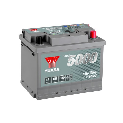Yuasa car battery ybx5027 12v - battery,