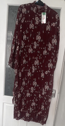Burgundy white floral - burgundy,