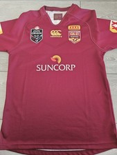 Queensland QLD Maroons State of Origin 2017 Rugby Shirt  size Medium  Mint