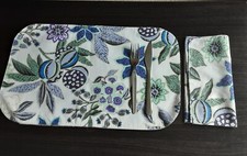 Vintage large placemats & napkins floral design 6 of each (More sets available)