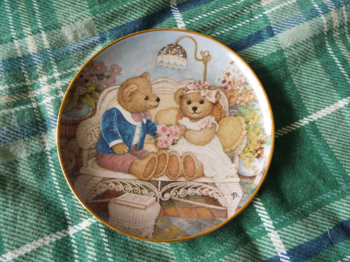 Franklin mint porcelain - porcelain, "first