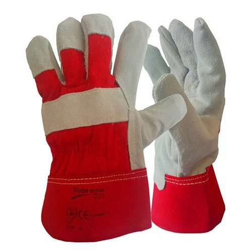 Red grey canadian leather - red,