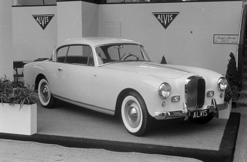Graber bodied alvis motor show - graber,