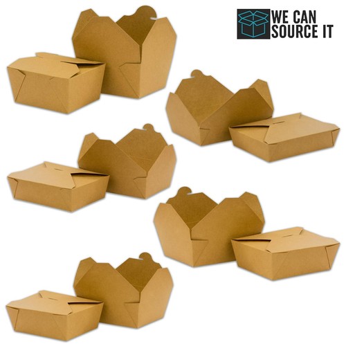 Disposable kraft takeaway food - disposable,