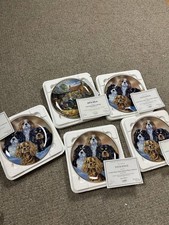 Set of 5 Danbury Mint King