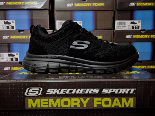Skechers mens shoes black - skechers,