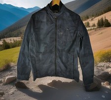 G-Star Raw Mens Crotch Camou Overshirt Jacket-Windbreaker Navy Blue  Size Large