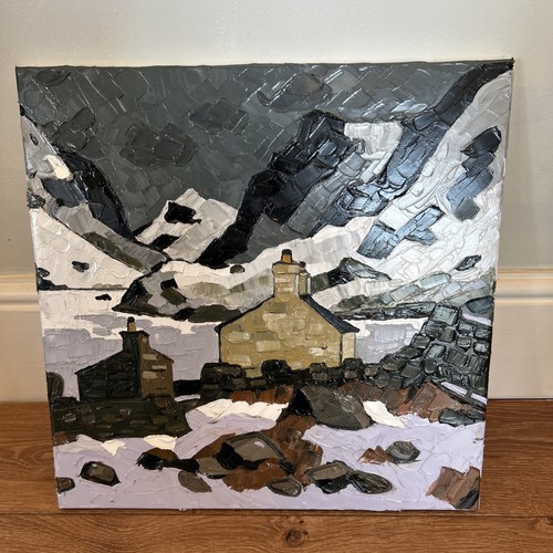 Welsh oil painting - -, ‘cwm