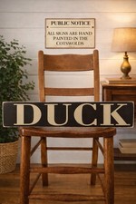 DUCK Sign Mind Your Head