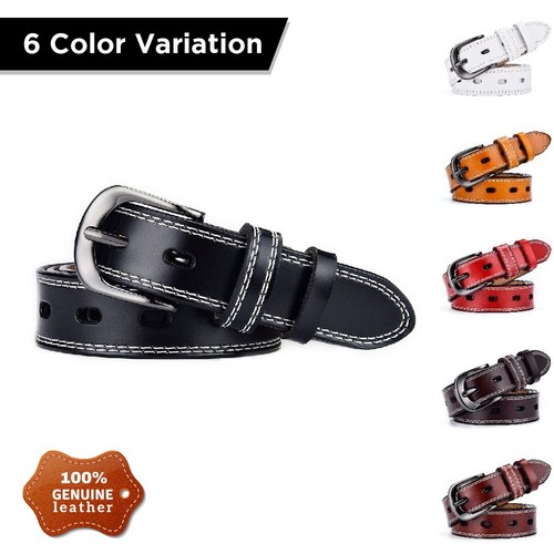 Real leather belt - leather,
