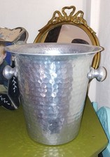 Vintage Hammered Silvertone