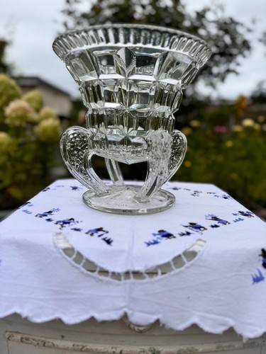 Art deco period large glass - period,
